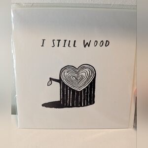 RARE _USTUDIO "I Still Would" Greeting Card Collab Peter Ryan Art